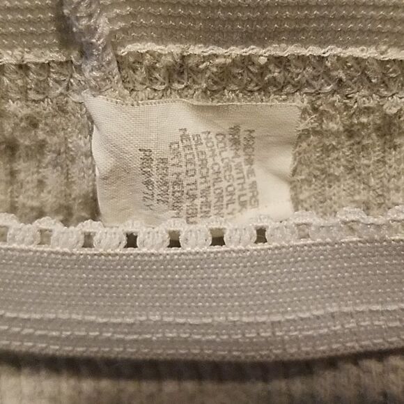 Long johns layer grey warm layer medium tag womens winter cold gear essential - Picture 7 of 9